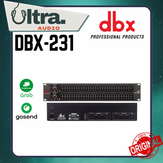 DBX 231 / DBX231 Equalizer 2X31 Band ORIGINAL