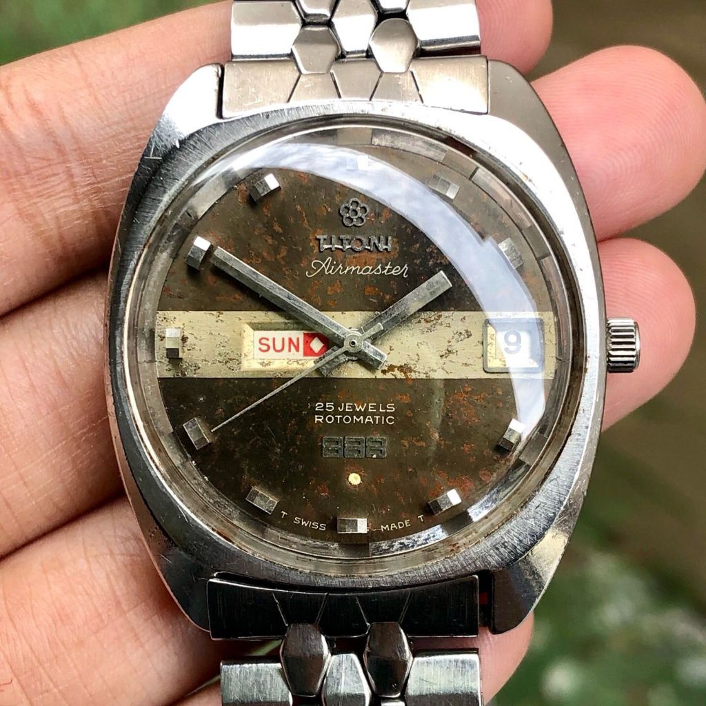 Titoni Airmaster 888 Daydate 25Jewels Rotomatic