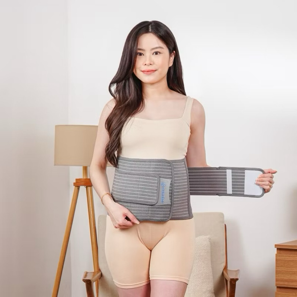 (PRELOVED) MOMABAE - Corset BAMBOU | Bamboo | Korset Melahirkan | Korset Cesar