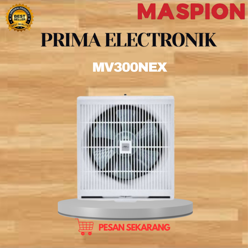 MASPION EXHAUST FAN 12INCH MV 300NEX EXHAUST FAN/MV-300NEX/MV-300 NEX/ORIGINAL MASPION/GARANSI RESMI