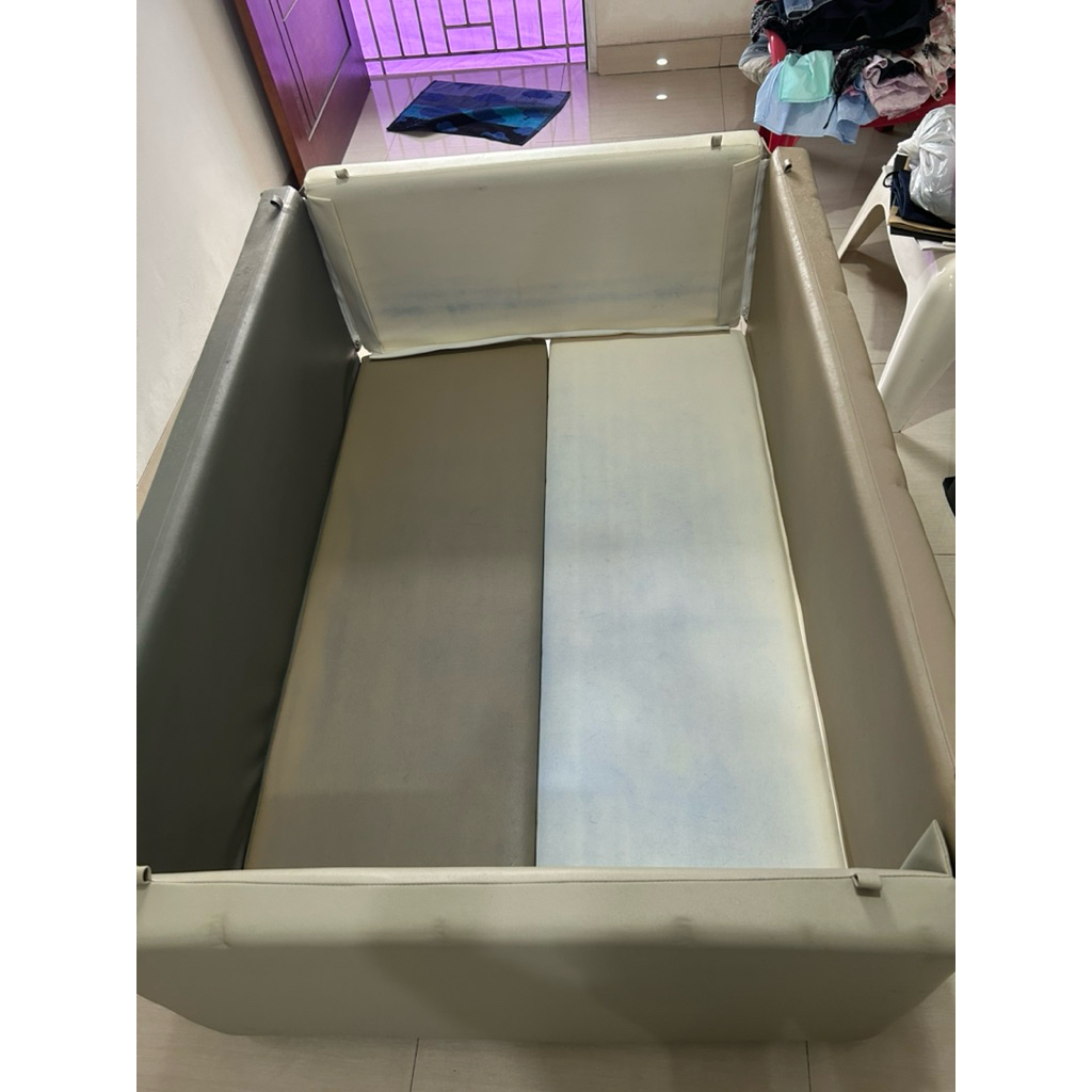 preloved playmat bumper bed asientoplaybie 150x100