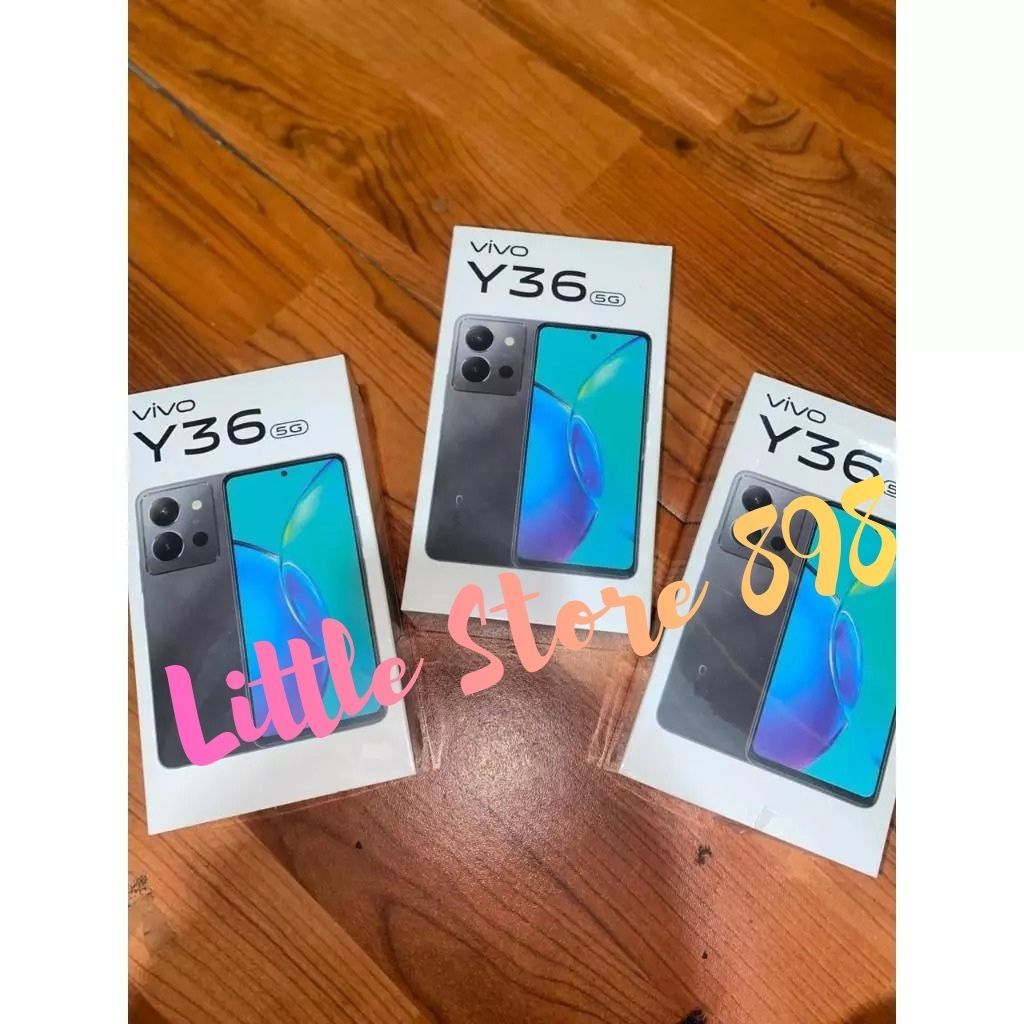 [ PROMO ] Hp Android Vivo Y36 12/512GB Fullset dan BERGARANSI