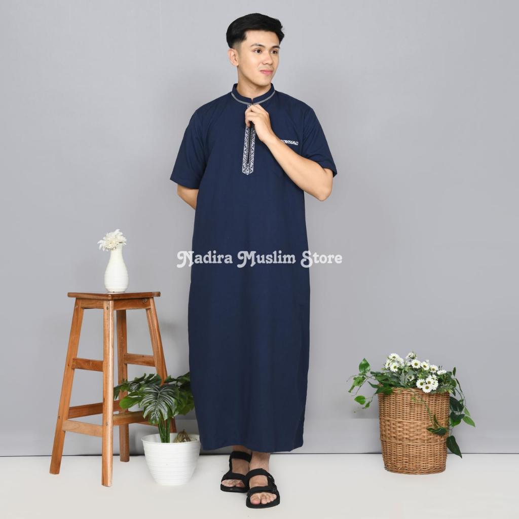 Gasmis Jubah Pria Bj Muslim Gamis Laki2 Setelan Jubah Sultan Mewah Lebaran 2026 Setcelan Jubbah Cwok
