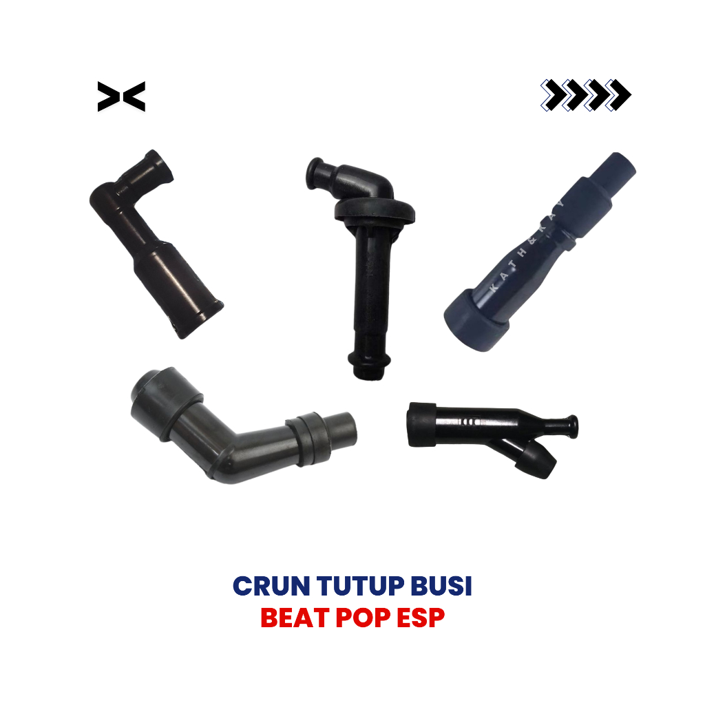 CRUN Tutup Busi Motor BEAT POP ESP / BEAT ESP / Penutup Busi Mesin / Cap Busi Beat Pop ESP