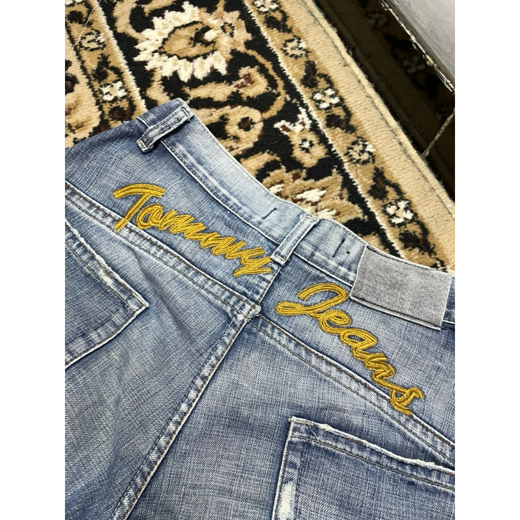 baggy jeans tommy hilpiger embordir