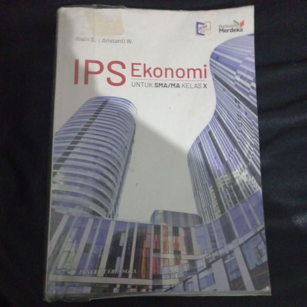 PRELOVED BUKU KURIKULUM MERDEKA EKONOMI KELAS 10 SMA/MA ERLANGGA