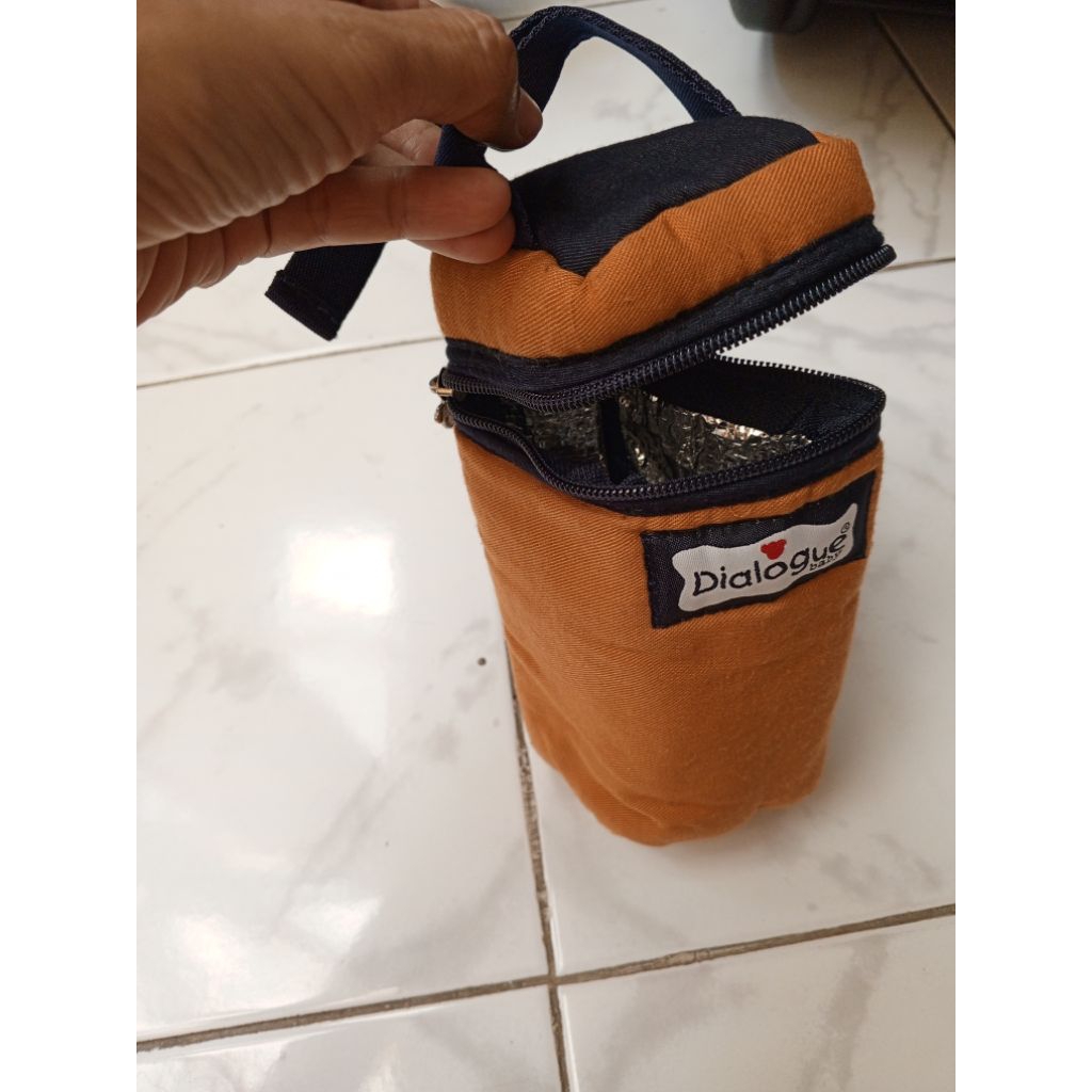 tas botol asi tahan panas dingin aluminium foil  dialogue baby