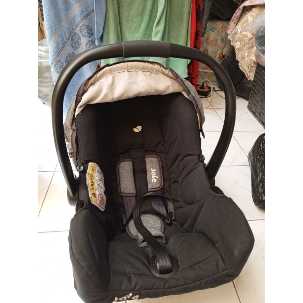 car seat bayi joie hitam