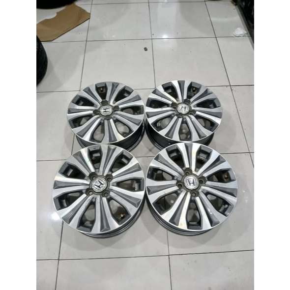 velg mobil bekas std honda freed r16 lubang baud 4x100 cocok untuk freed mobilio jazz brio