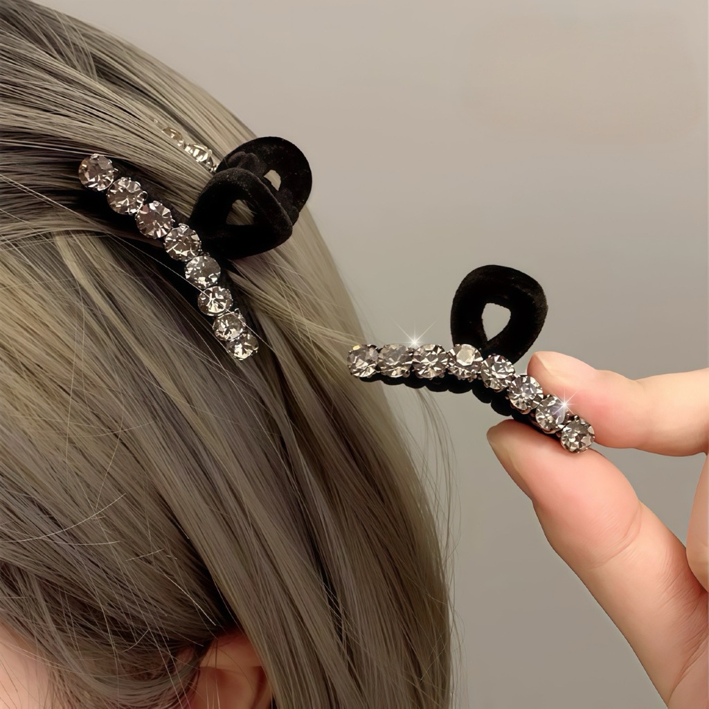 [COD] Blackping Jepitan Rambut Diamond Kristal Capit Bling Klip Capitan Style Korea Aksesoris Rambut