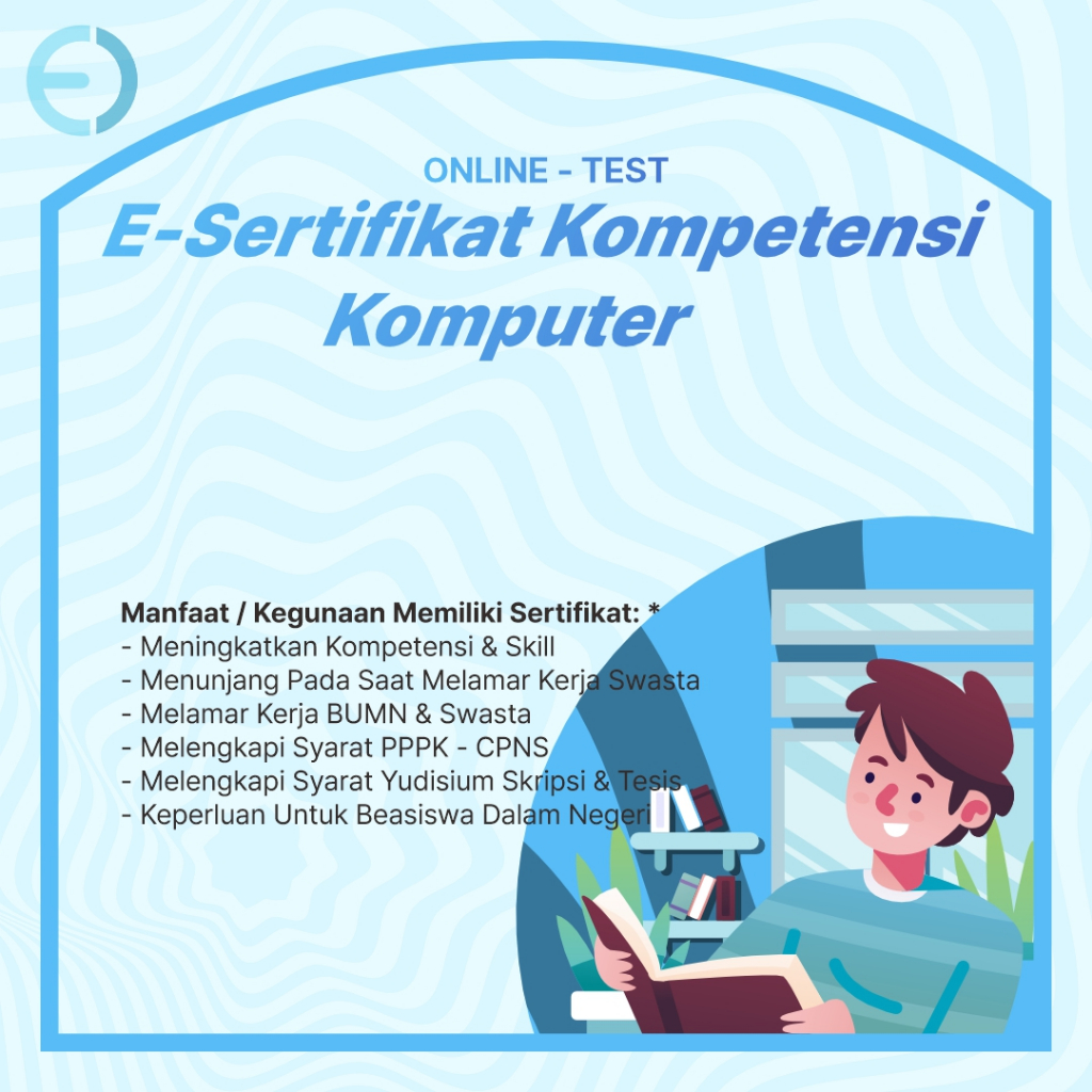 E-SERTIFIKAT KOMPETENSI KOMPUTER RESMI ONLINE