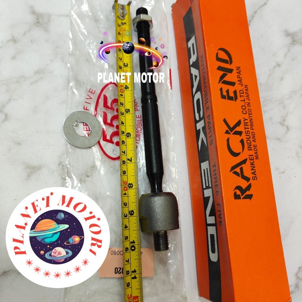 RACK AND LONG TIE ROD YARIS GEN2 NEW VIOS MERK 555 JAPAN