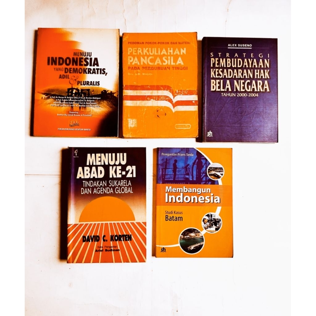 Buku Politik, INDONESIA YANG DEMOKRATIS, ADIL-PLURALIS, KEBIJAKAN DEMOKRASI, MEMBANGUN INDONESIA EMA