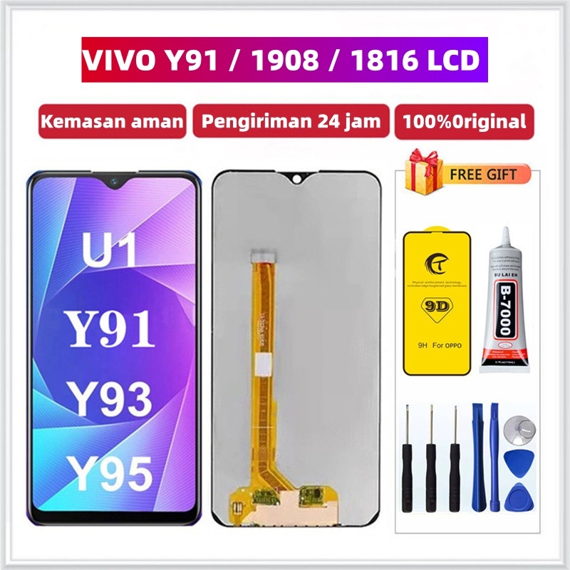 ORIGINAL LCD FOR VIVO Y91 / Y91C / Y91i / V1820 / V1816 /V1818 ORIGINAL TOUCHSCREEN FULLSET COMPLETE