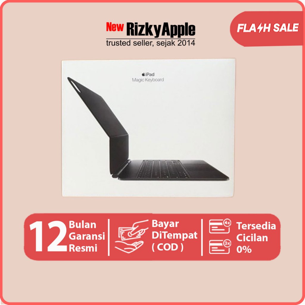Apple Magic Keyboard for iPad Pro 13" dan 11" Inch M4 2024 Garansi Resmi Apple iBox Original