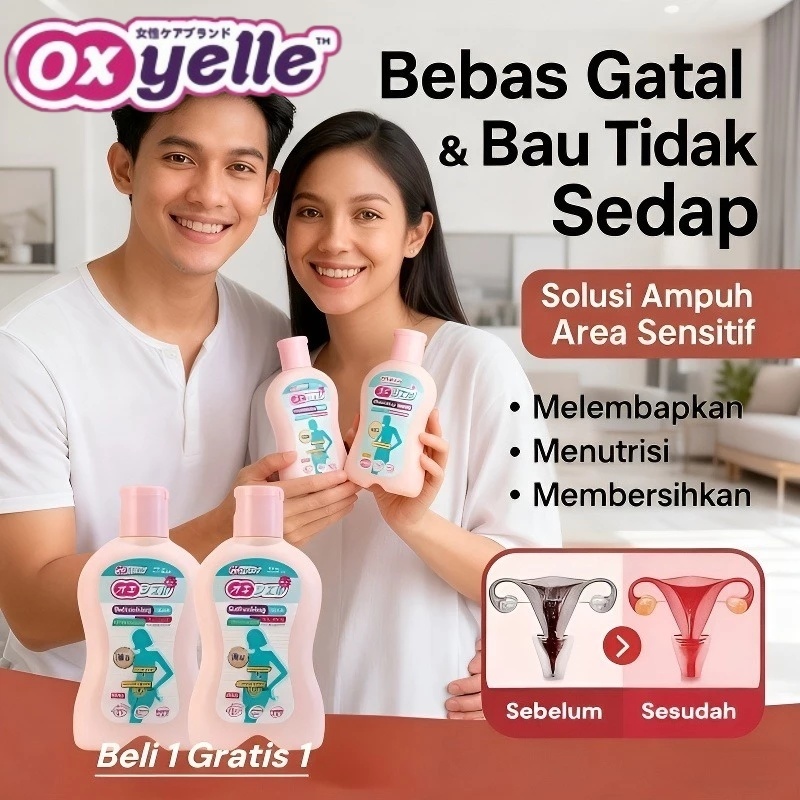 *COD ORI*OXyelle Feminime Wash Oxyelle Cairan Perawatan Kewanitaan Lembut Membersihkan Menyegarkan d