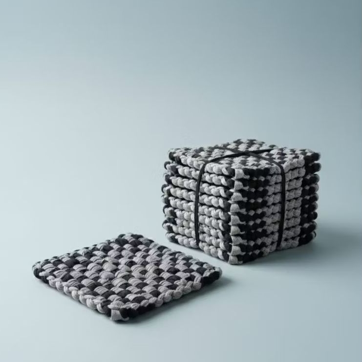 Cempal Anyam Kain Perca Tebal - Alas Panci & Pegangan Panci Anti Panas