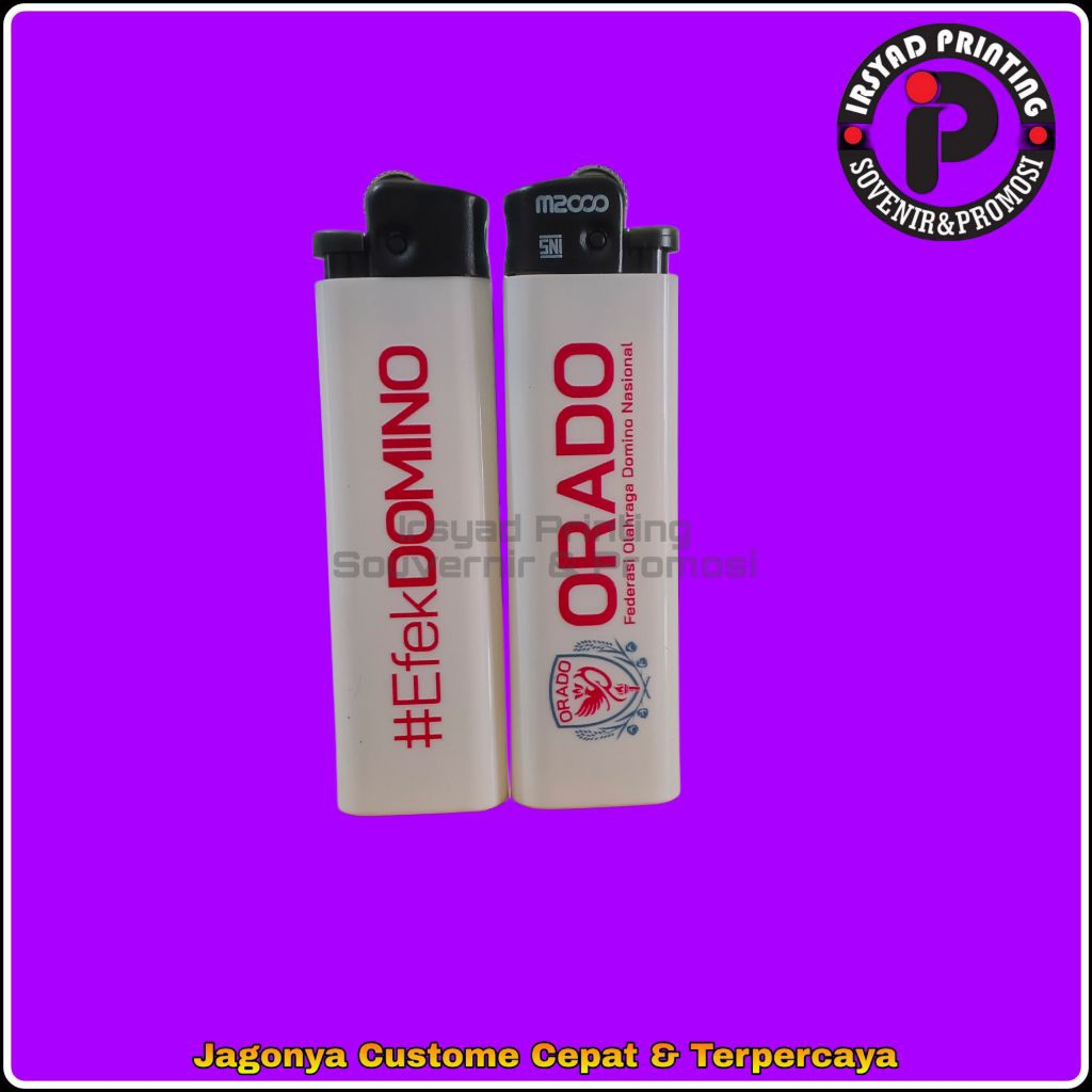 Korek Api Gas Roda M2000 custom / Custom Korek M2000 2 sisi / Korek Api / Korek Gas Murah