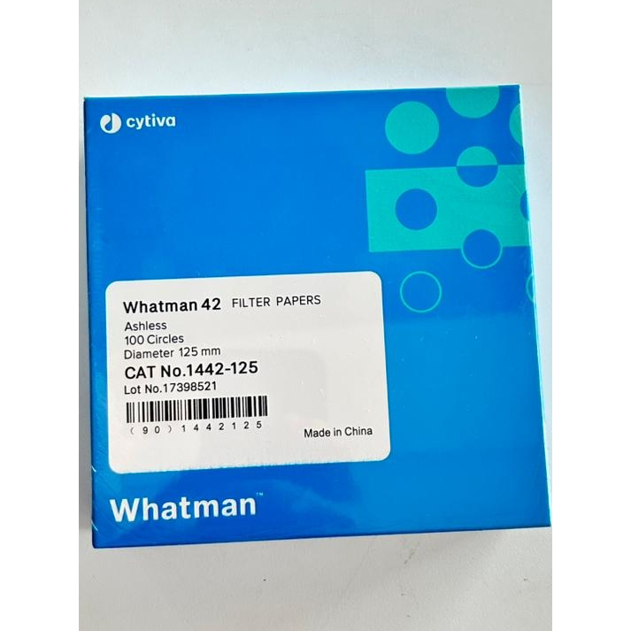 Filter Paper Whatman No. 42 Dia. 125 mm /  Kertas Saring Whatman