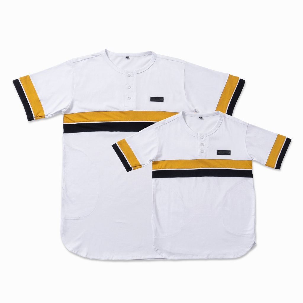 Kurta Couple Kombinasi | Kurta Ayah dan Anak | White