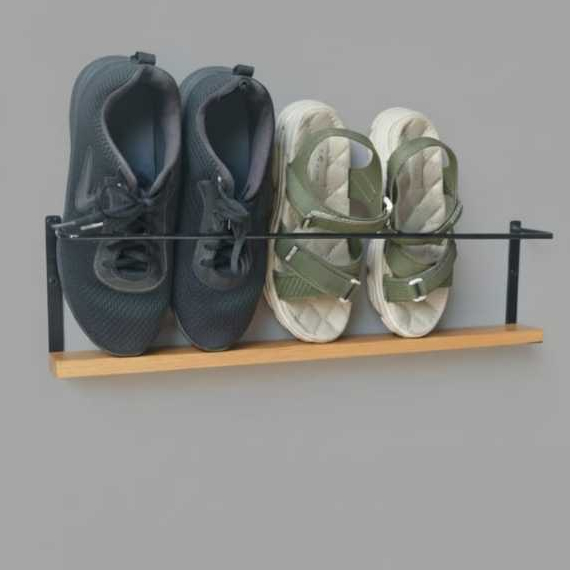 RakSepatu/RakSepatuBesiTempeDinding/Rak SepatuSepatuModern