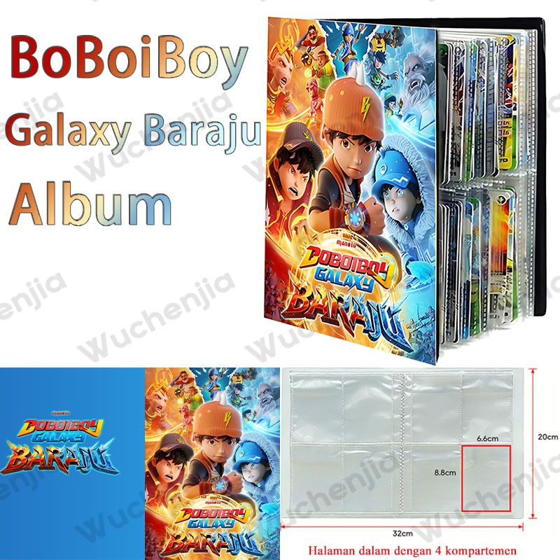 Album Kartu BoBoiBoy Galaxy Baraju 240PCS/432PCS  Album Kartu - Hobi Koleksi Album Kartu Cards Holde