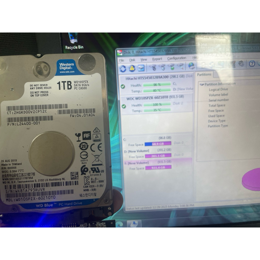Hardisk 1TB Istimewa
