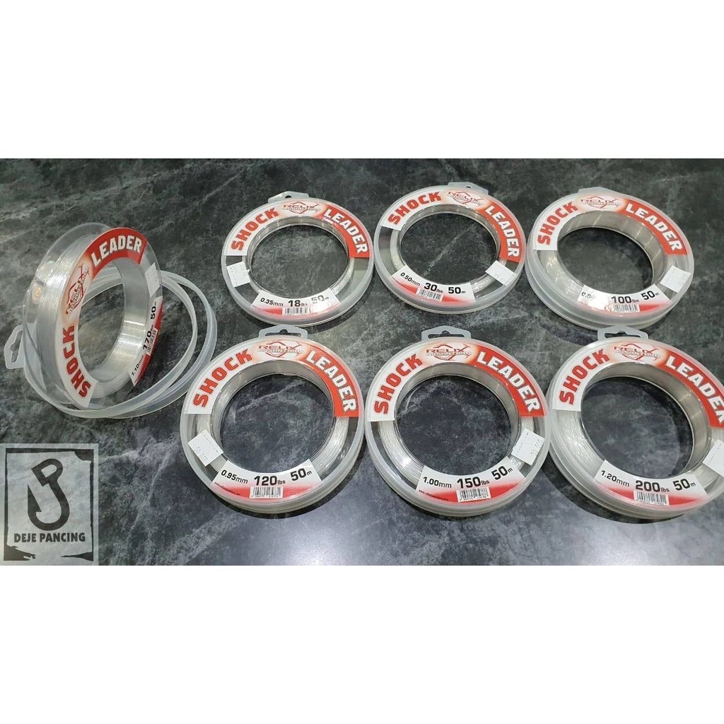Relix Nusantara Shock Leader (soft) 15LB, 18LB, 20LB, 25LB, 30LB, 40LB, 50LB, 60LB, 70LB, 80LB, 100L