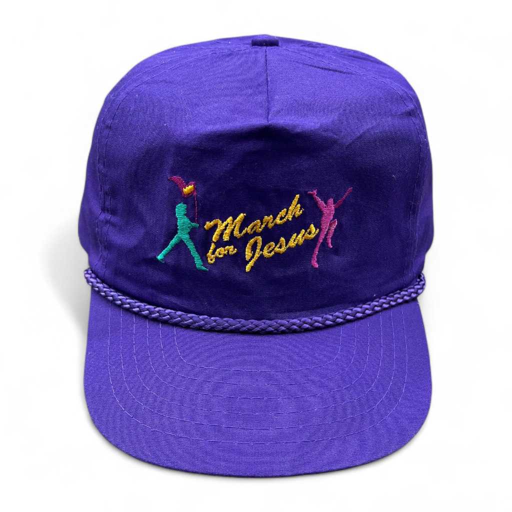 VINTAGE MARCH FOR JESUS ROPE HAT
