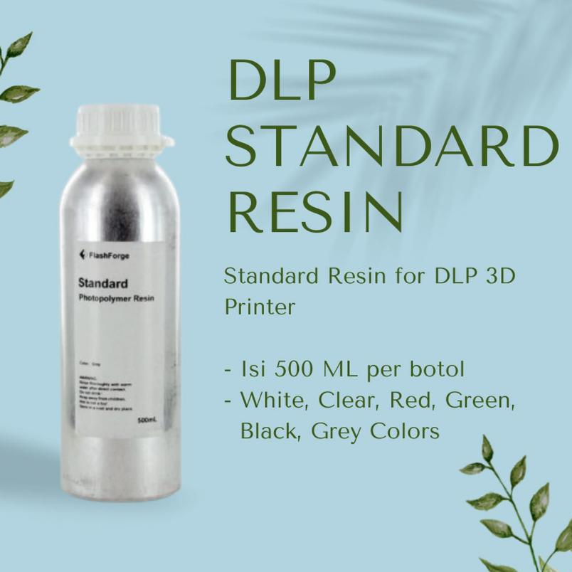 Flashforge Premium Standard Resin for DLP LCD MSLA 3D Printer