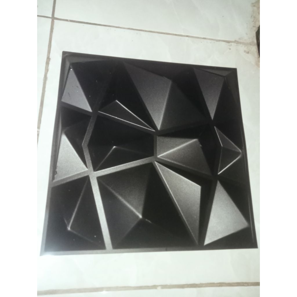 cetakan gypsum 3d 30x30