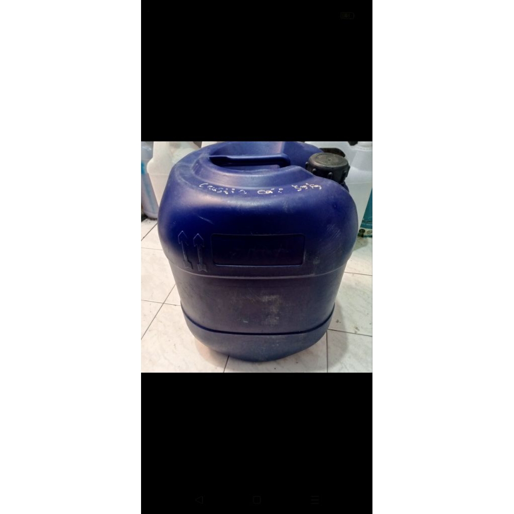 jerigen 30 liter bekas sudah cuci