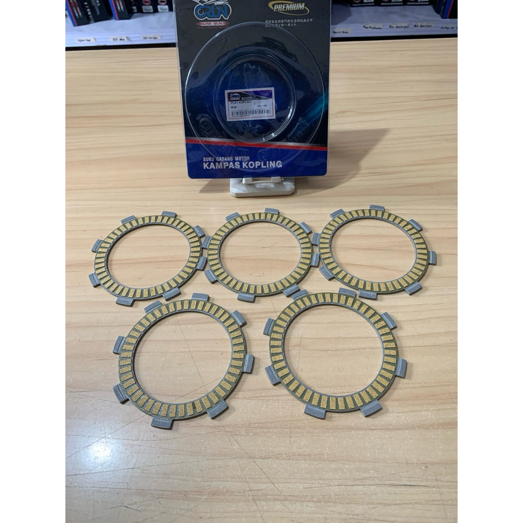 Crun Plat Kopling Racing FR 80 / Kampas Kopling FR80 / PNP Jupiter Z / F1ZR / Vega R / Force 1 / Cry