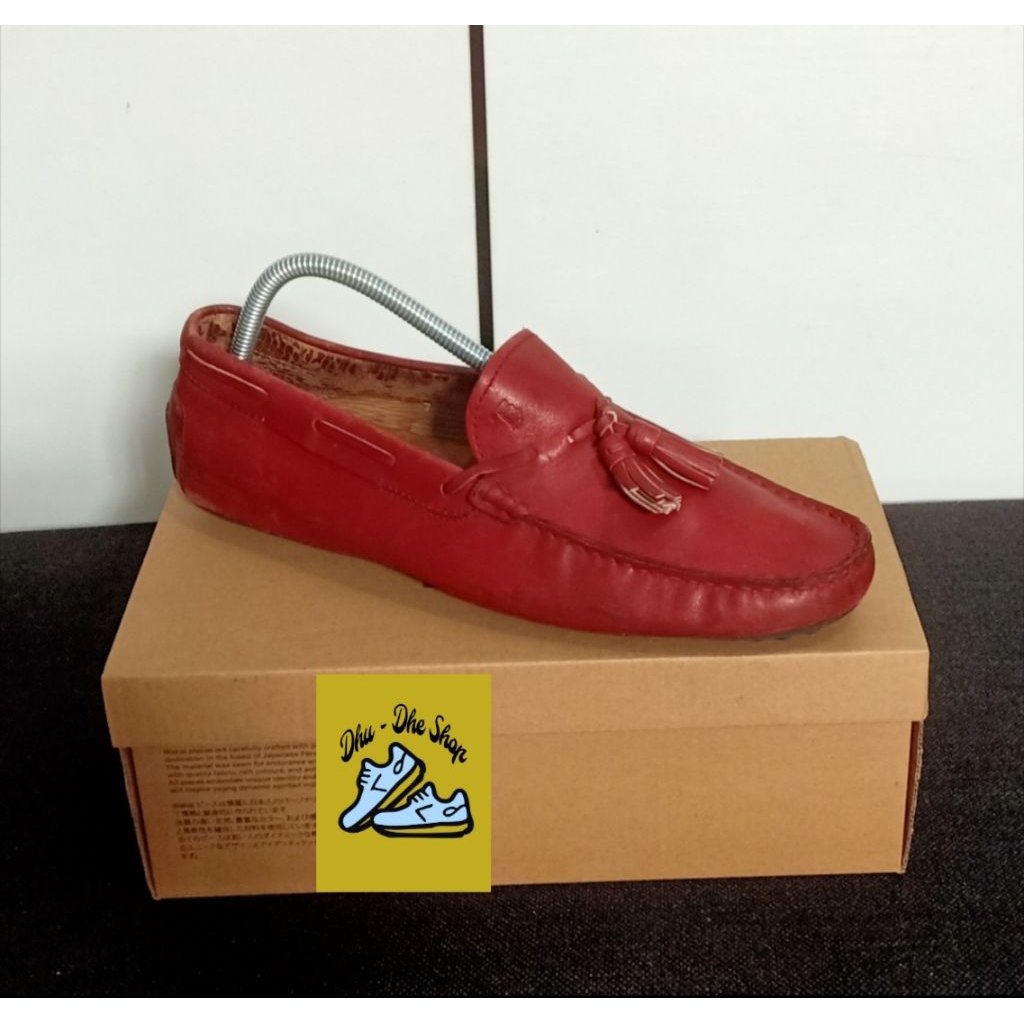 Sepatu slip on Tods kulit size 42 original mewah nego