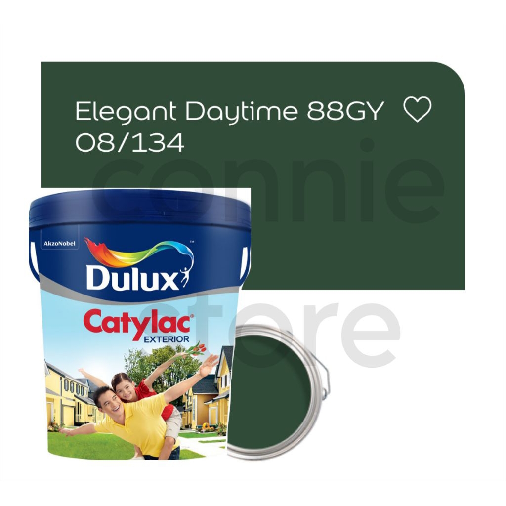 Catylac Exterior Dulux 5kg Elegant Daytime 889Y 08/134 cat dinding outdoor green forest 5 kg