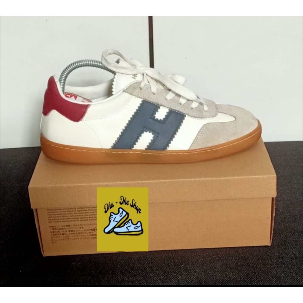 Sepatu Sneaker Hogan kulit+Suede size 41 original mewah