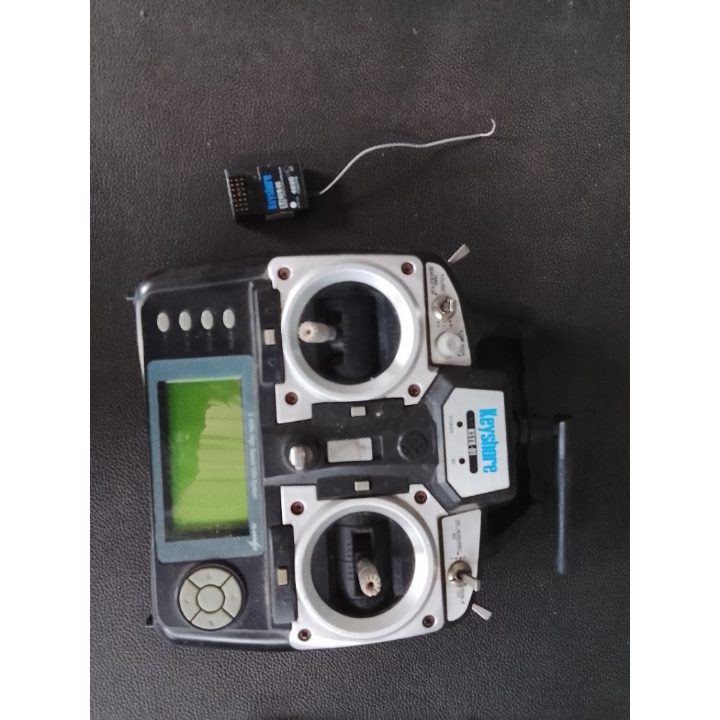 REMOT+ RECEIVER NORMAL bahan buat Aeromodelling