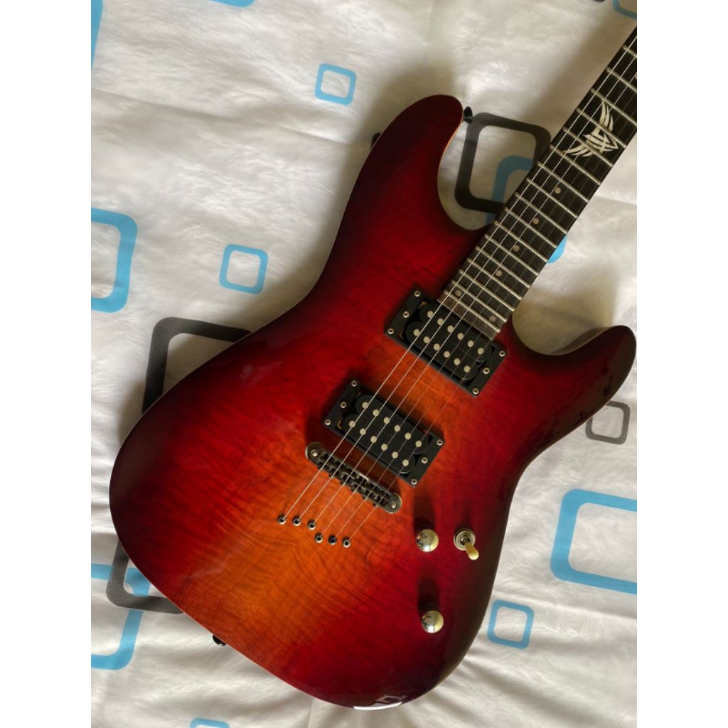 Gitar HARDEE body Neck original second