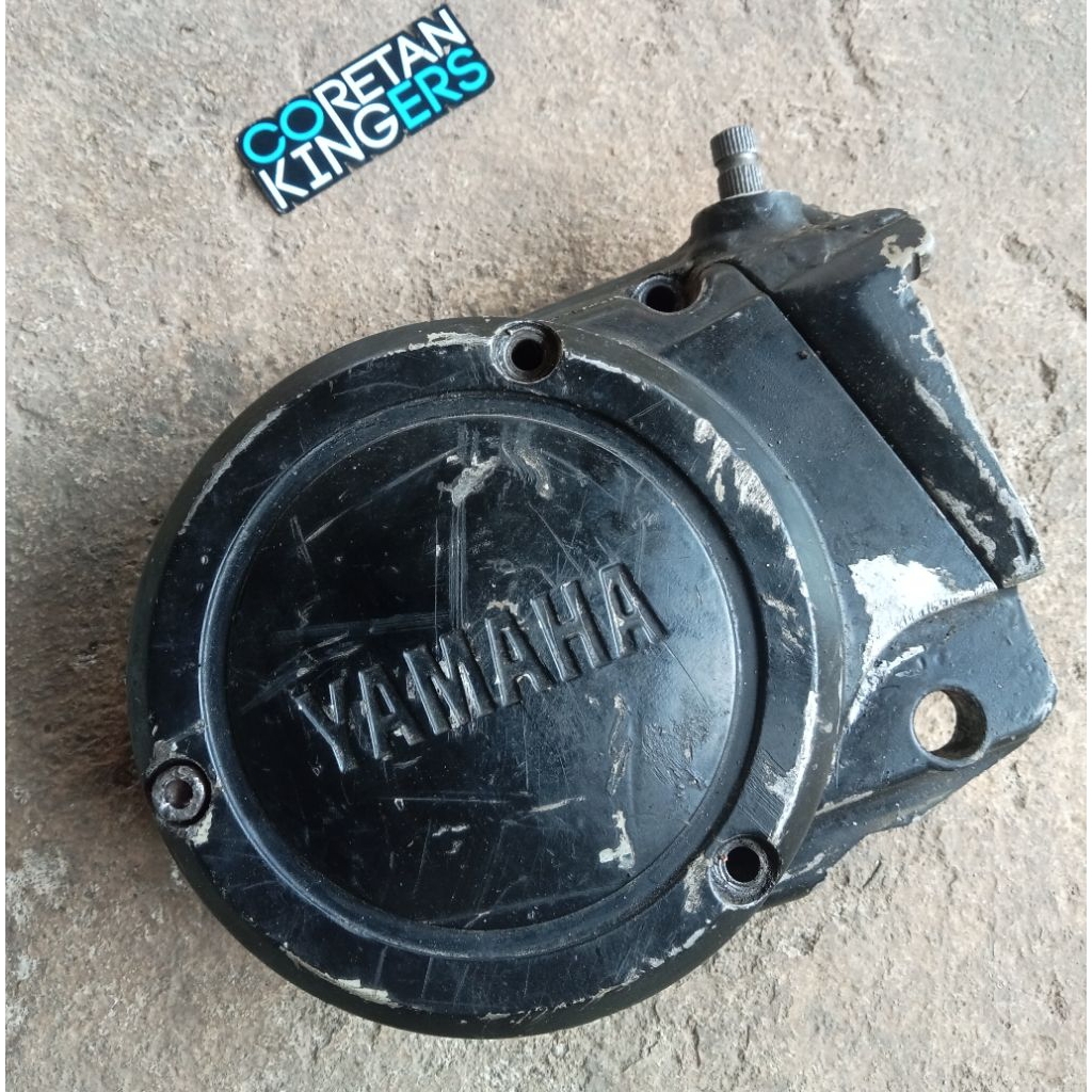 TUTUP / BAK KIRI RX-KING BEKAS TRIAL TRIL KOPLING MODEL TUAS