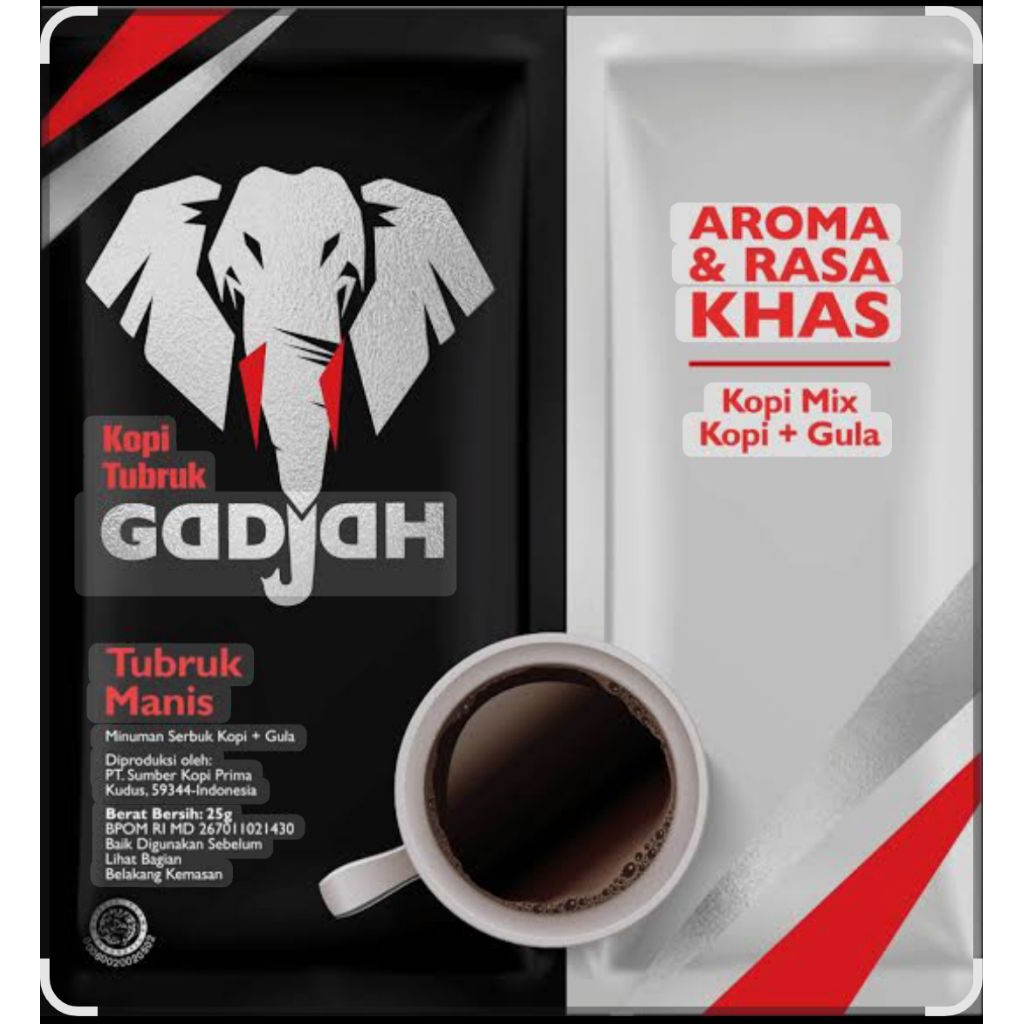 Kopi Gajah Tubruk Manis