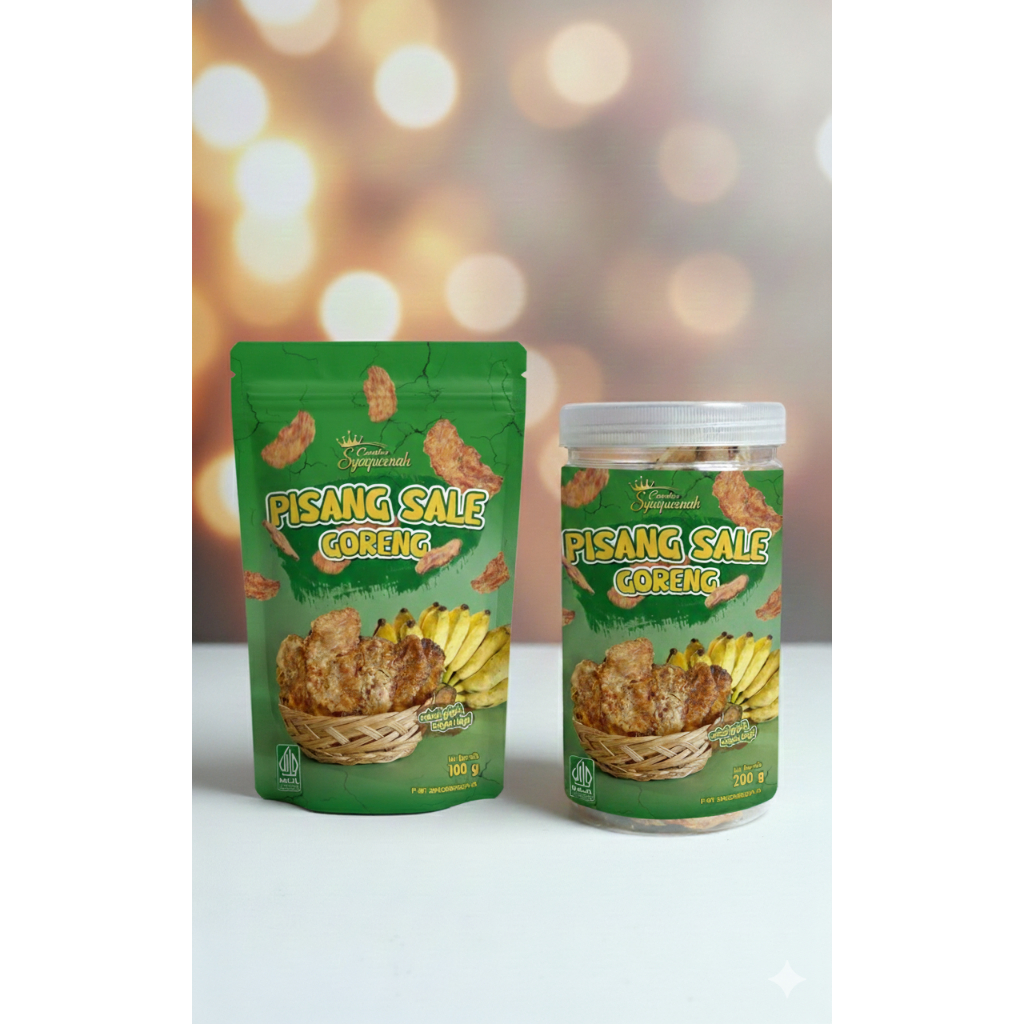 pisang sale bulat asahan |Medan |renyah |kering| Manis|keripik