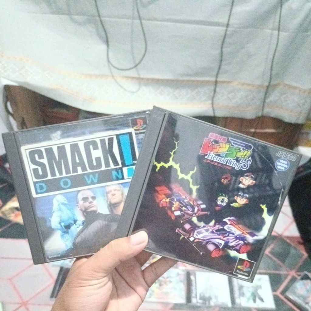 Tamiya Crush Gear dan Smackdown Kaset PS1 Original