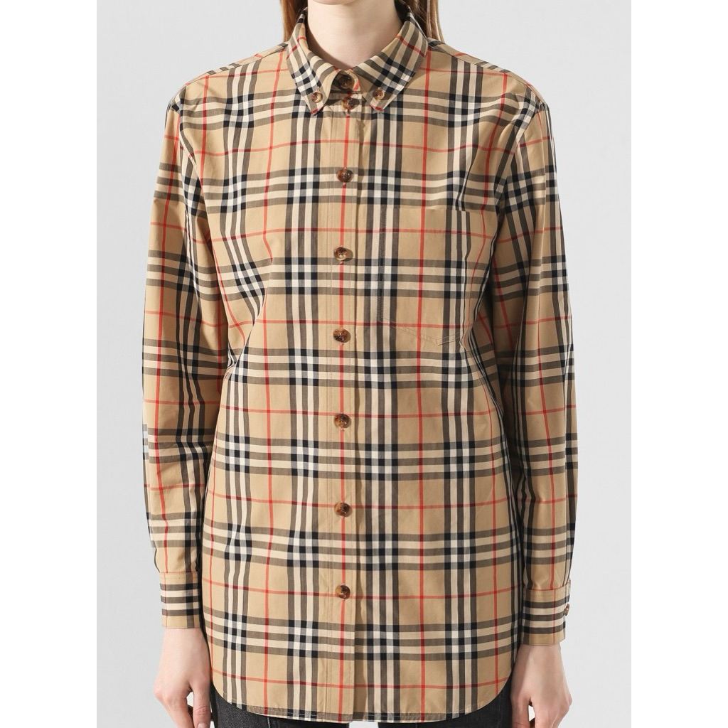 Kameja burberry nova check women preloved