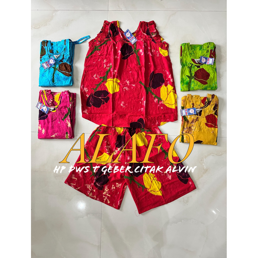 BAJU TIDUR NYAMAN HP DEWASA T GEBER BATIK ALVIN CITAK