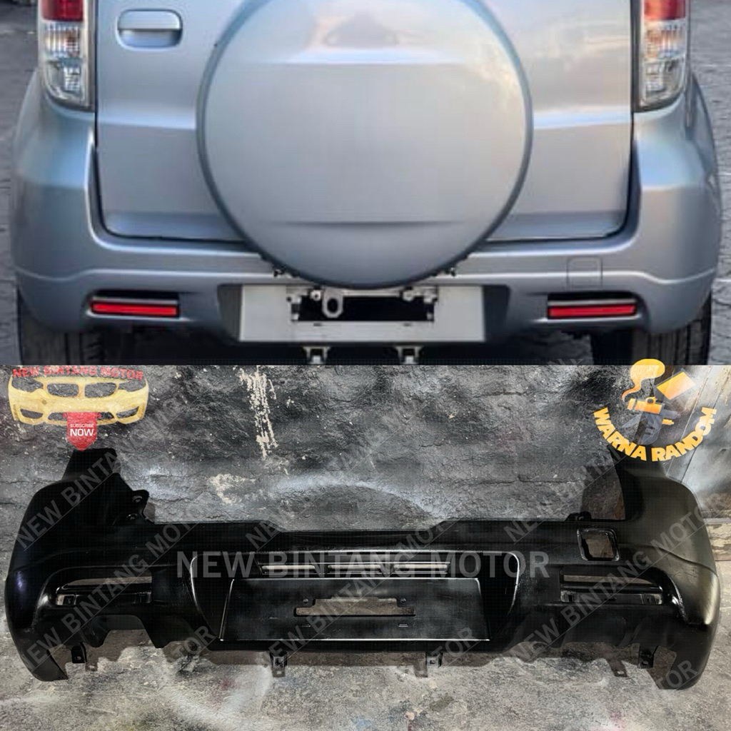 Bumper belakang toyota rush daihatsu terios 2012 2013 original