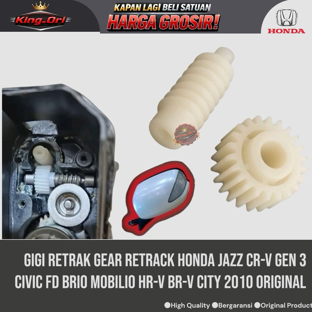 Gigi Retrak Gear Retrack Honda Jazz CR-V Gen 3 Civic Fd Brio Mobilio HR-V BR-V City 2010 Original