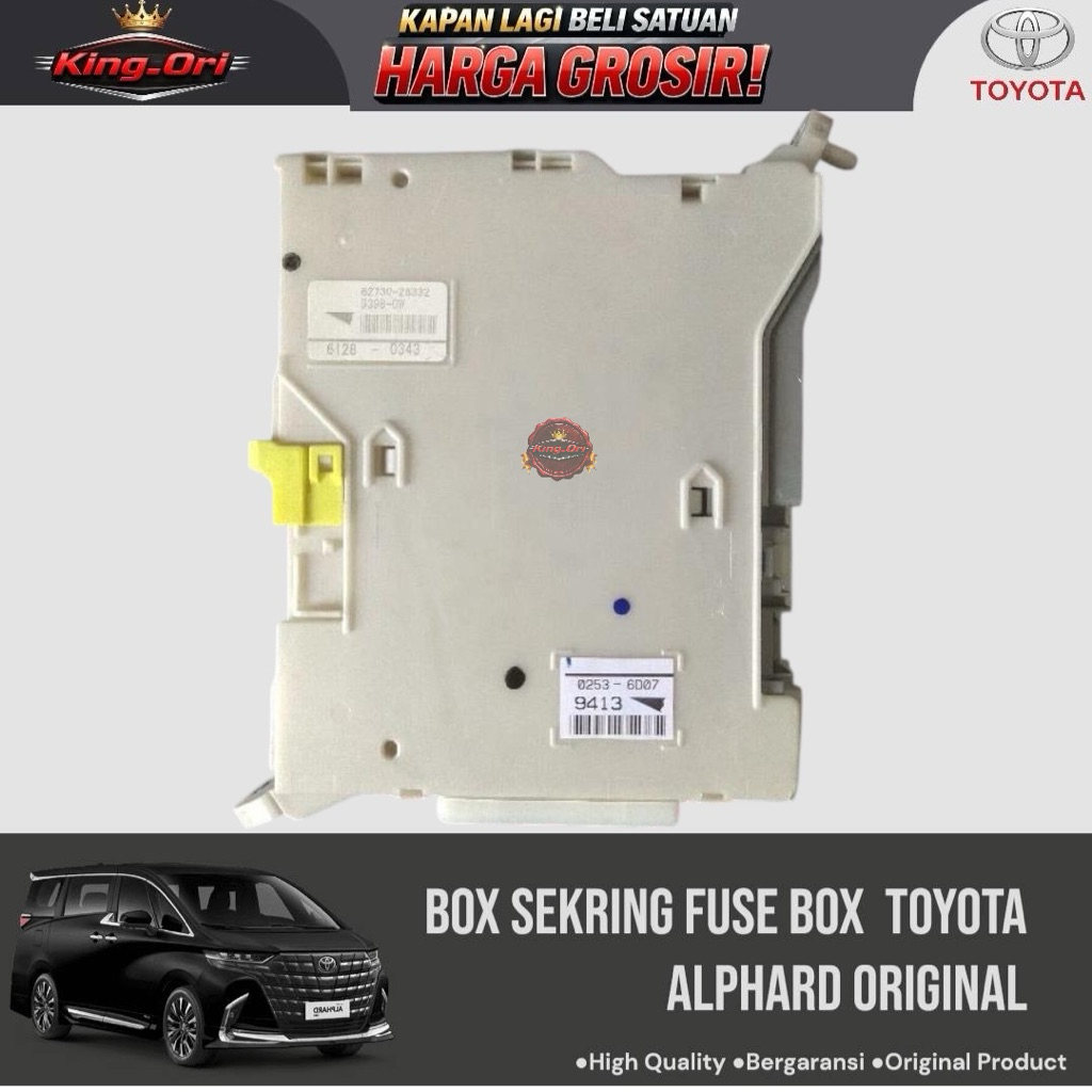 Box Sekring Fuse Box Mobil Toyota Alphard Original