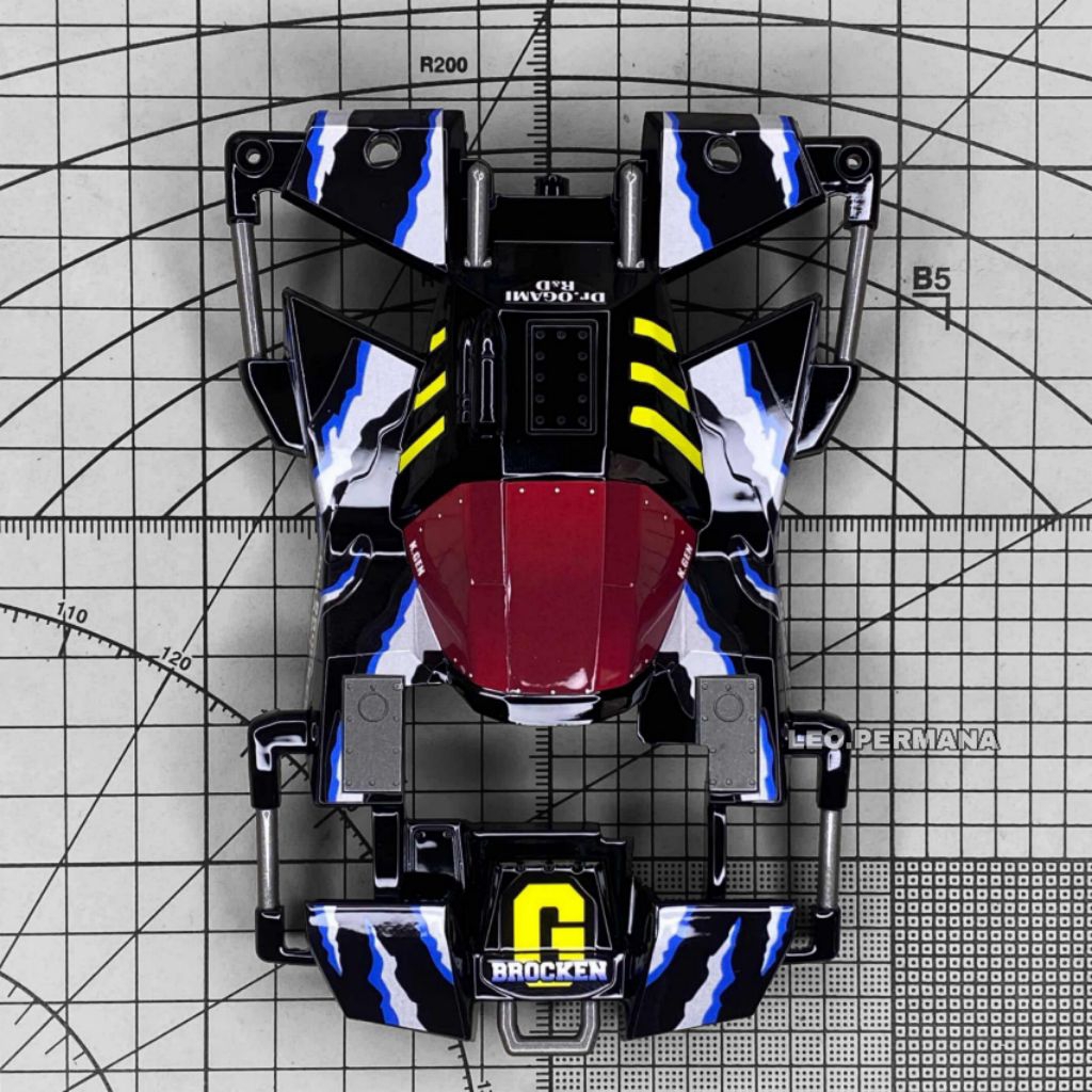 BODY BROCKEN GIGANT CUSTOM REPAINT JET BLACK SPECIAL | BODY BROCKEN GIGANT