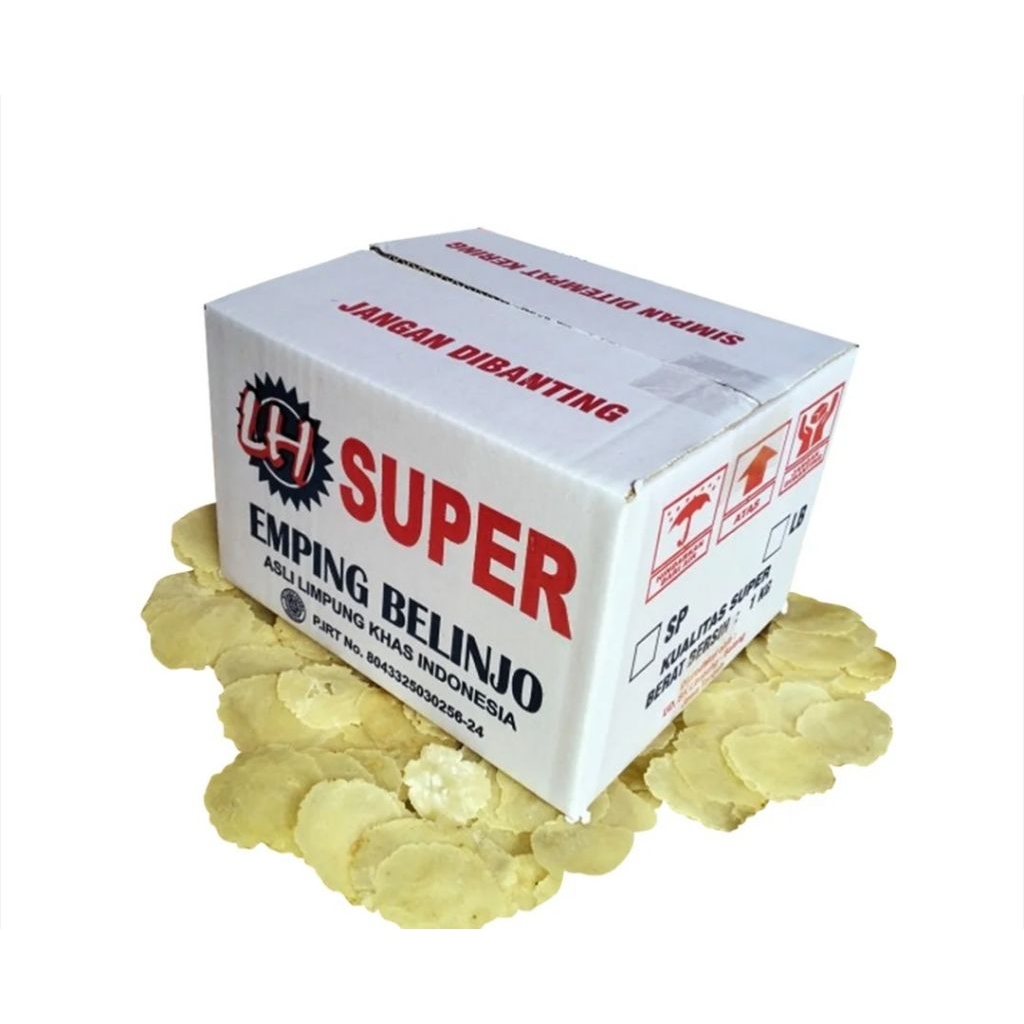 Emping blinjo mentah kemasan 1kg