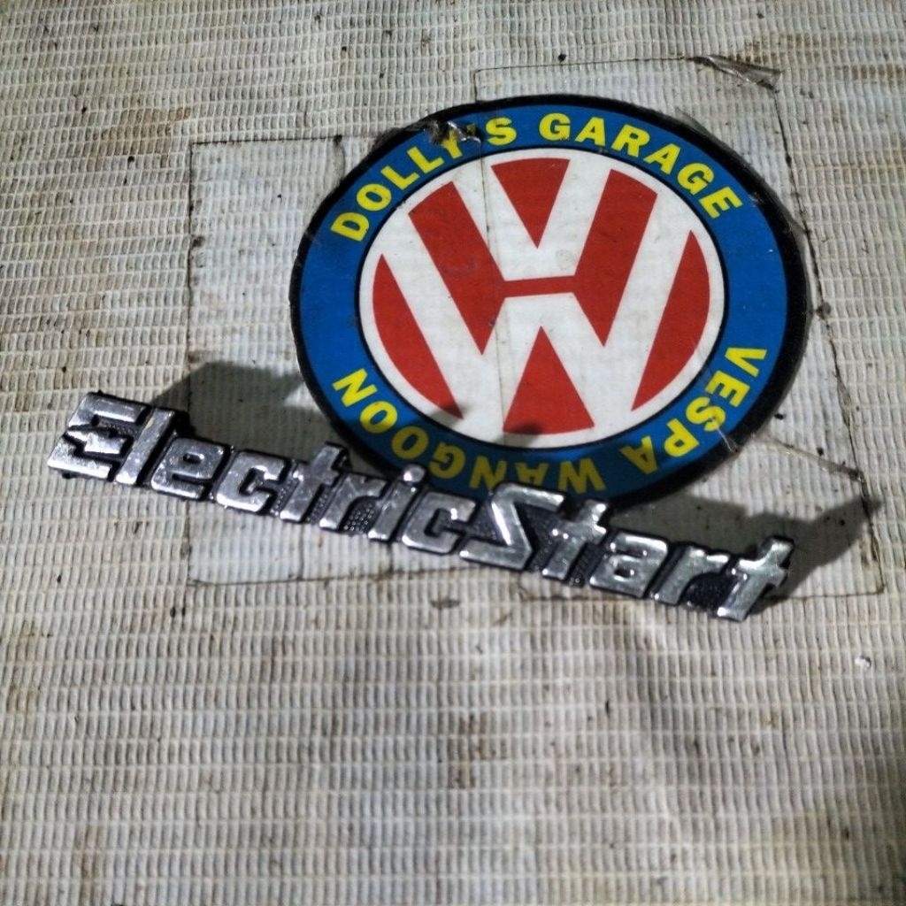 Emblem vespa electricstart original
